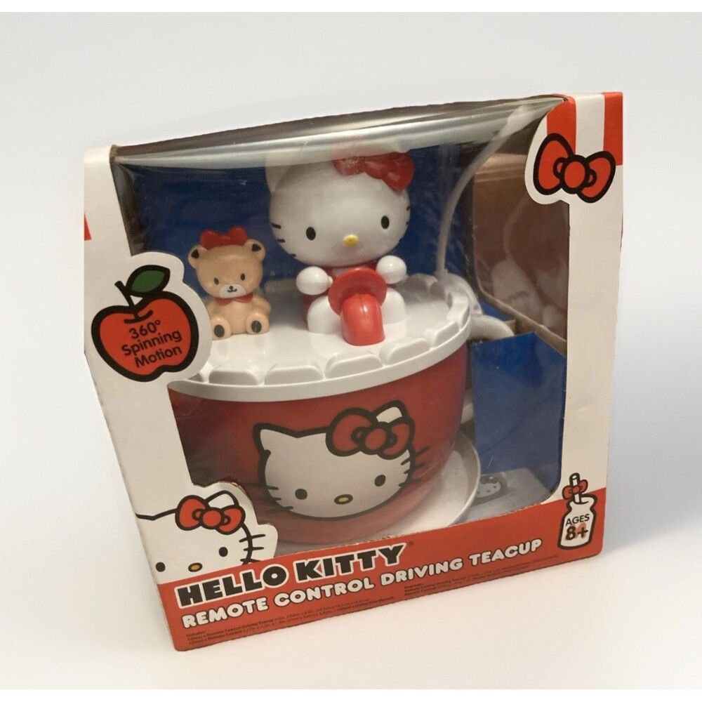 NIB Hello Kitty Remote Control Driving Tea Cup ☕️